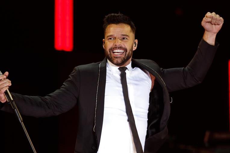 Concierto de Ricky Martin en el Zócalo de la Ciudad de México