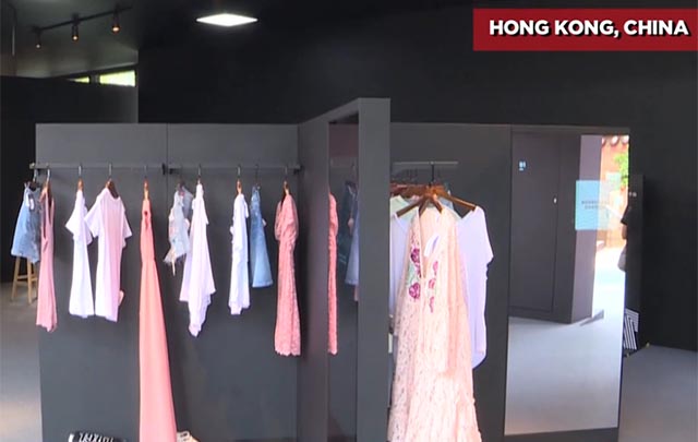 Tienda de ropa con inteligencia artificial de Alibaba en Hong Kong