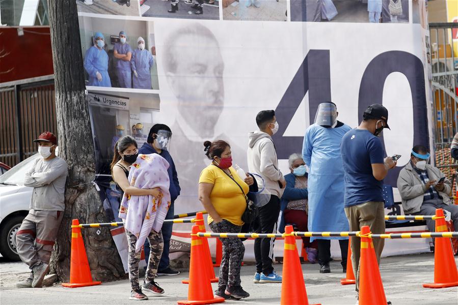 Registran en Perú incremento de contagios diarios con un total de 407.492 casos de COVID-19